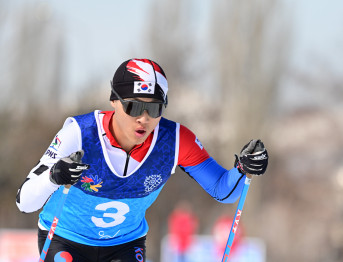 [2023 에르주름 동계 데플림픽] 크로스컨트리스키 10km 클래식 남자 (이 한, 전용민) 24.03.03